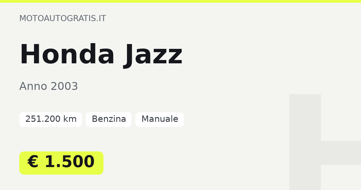 Honda Jazz