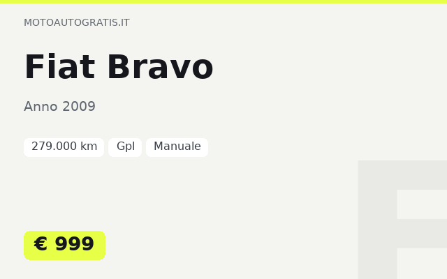 Fiat Bravo