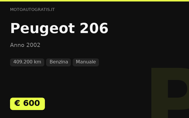 Peugeot 206