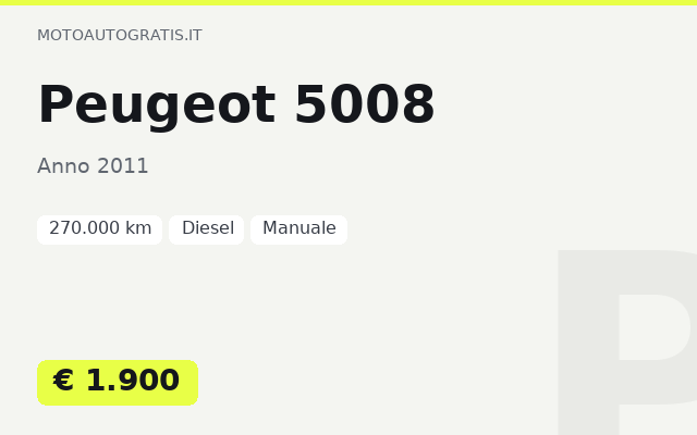Peugeot 5008