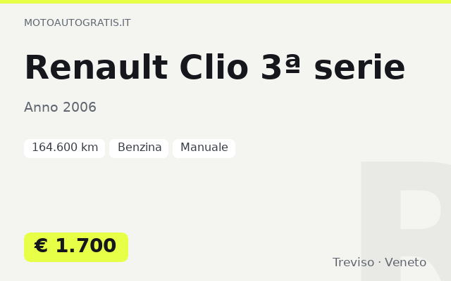 Renault Clio 3ª serie