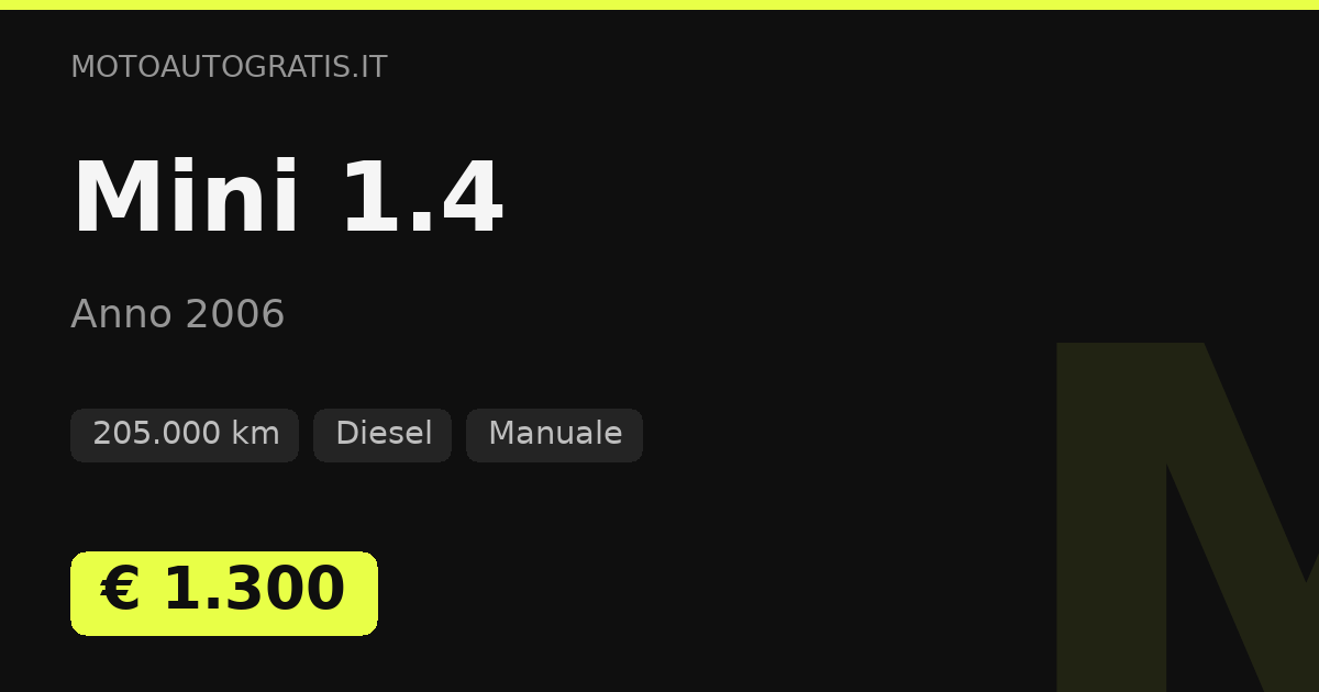 Mini 1.4