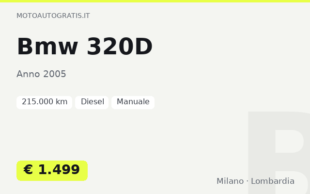 Bmw 320D