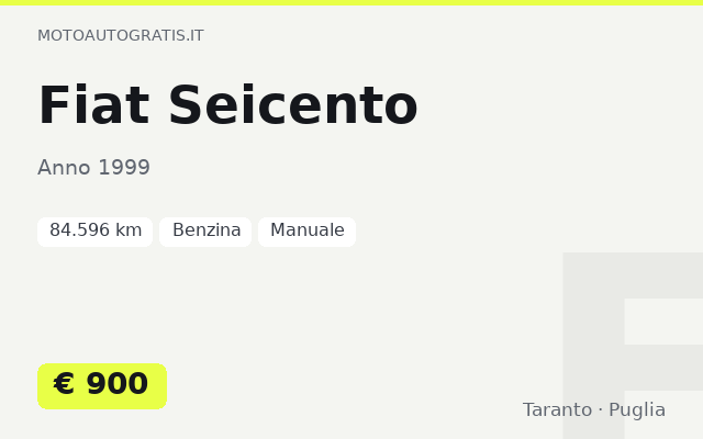 Fiat Seicento