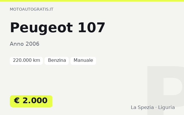Peugeot 107