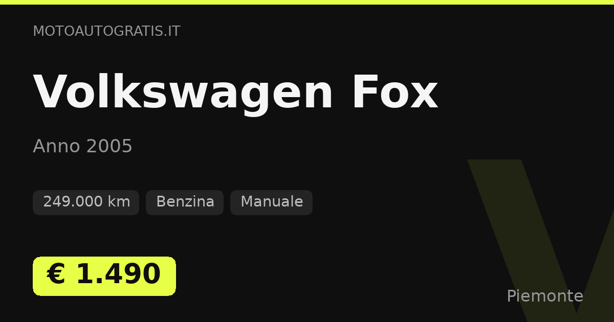 Volkswagen Fox