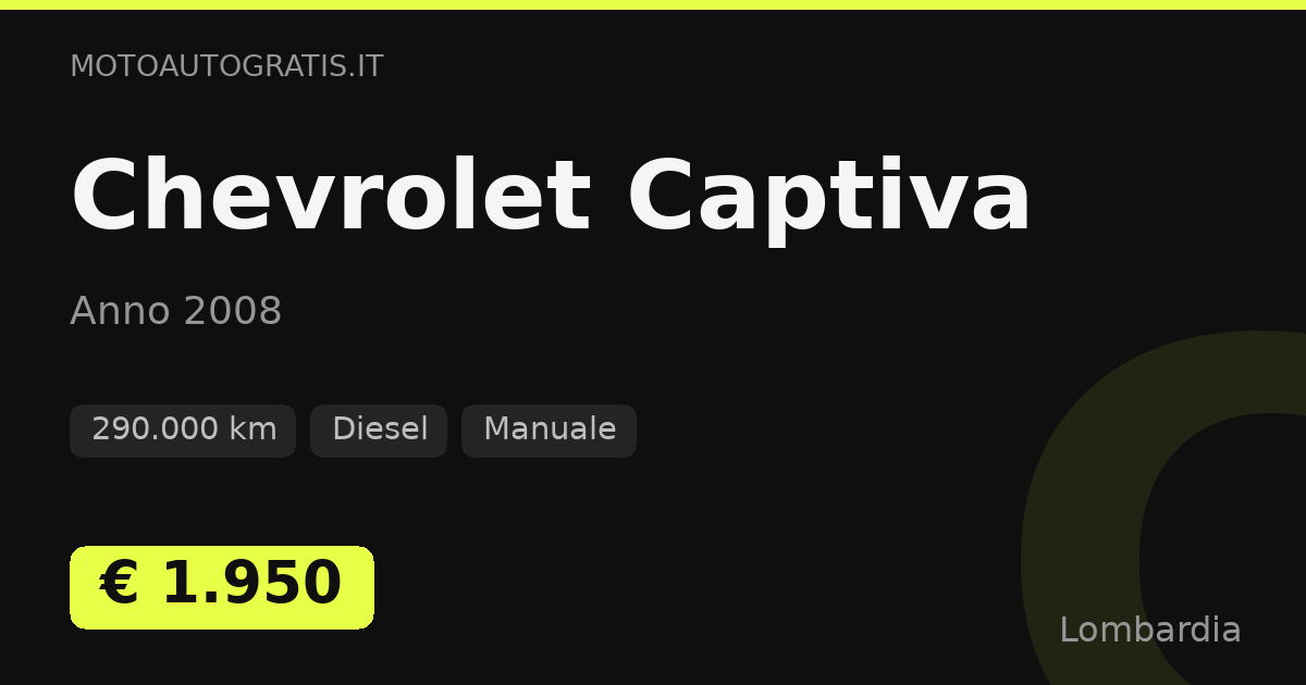 Chevrolet Captiva