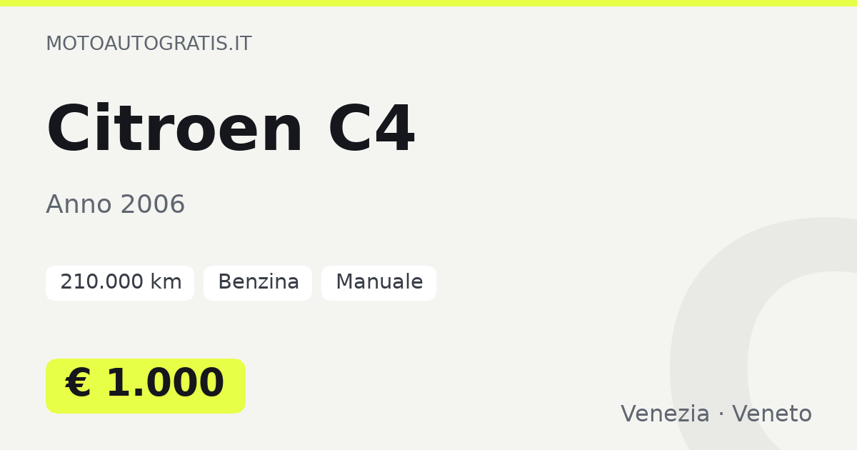 Citroen C4