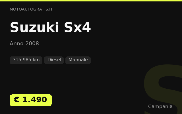 Suzuki Sx4