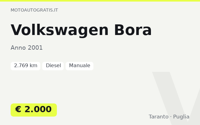 Volkswagen Bora