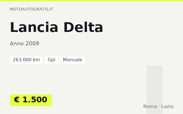 Lancia Delta