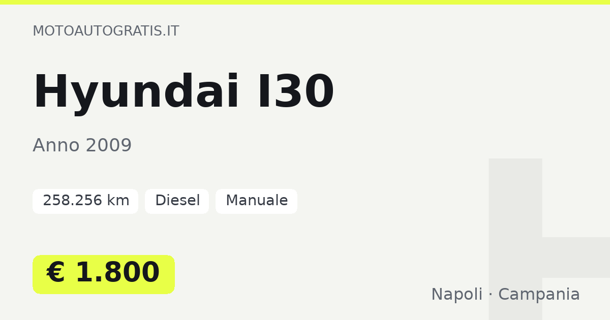 Hyundai I30