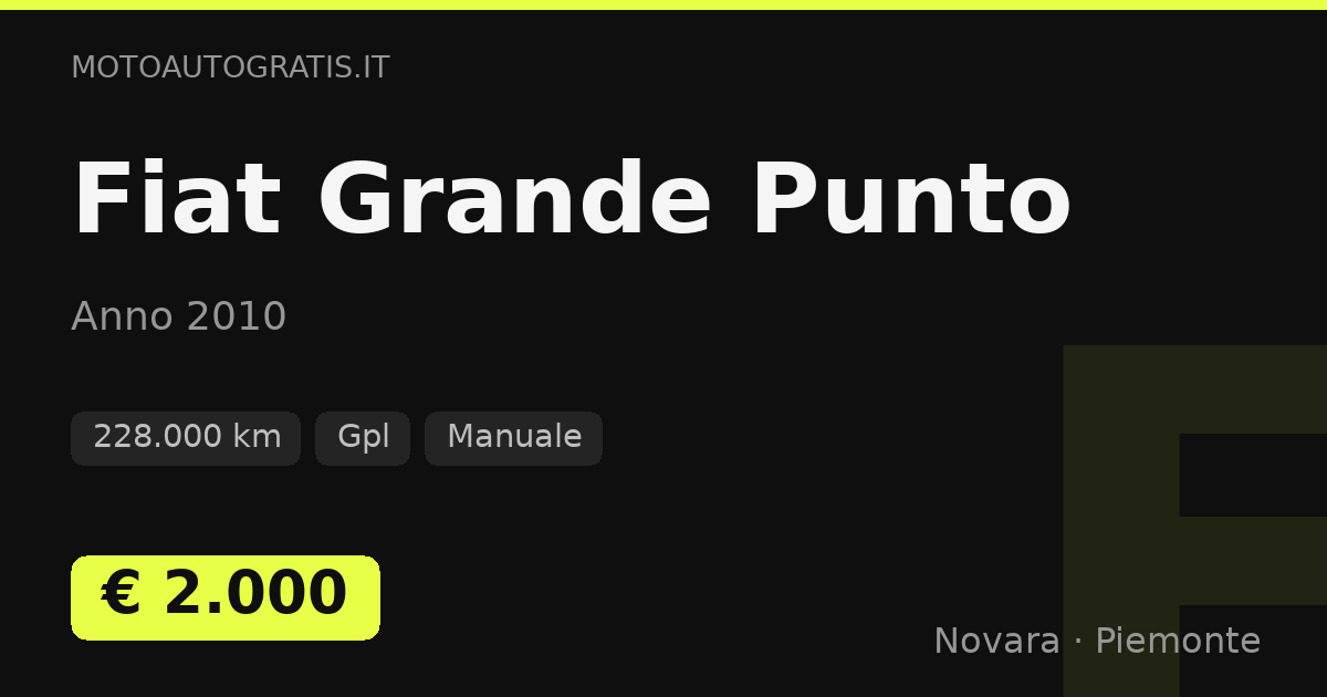 Fiat Grande Punto