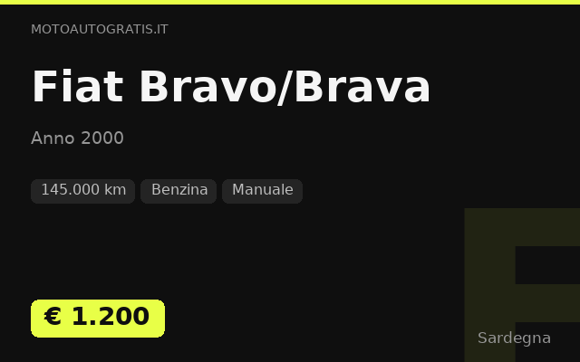 Fiat Bravo/Brava