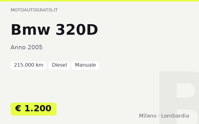 Bmw 320D