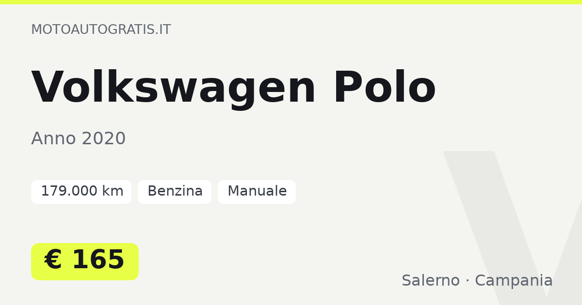 Volkswagen Polo