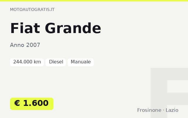 Fiat Grande