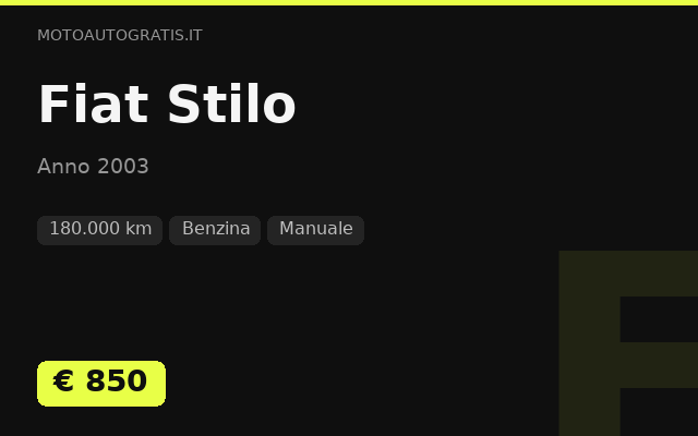 Fiat Stilo