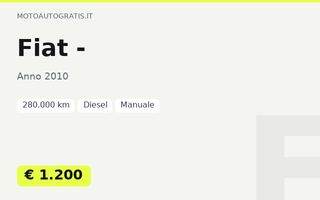 Fiat -