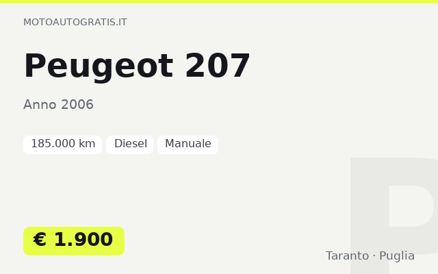 Peugeot 207