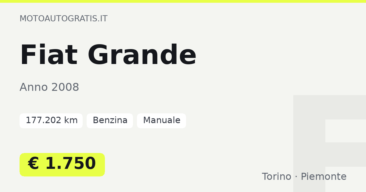 Fiat Grande