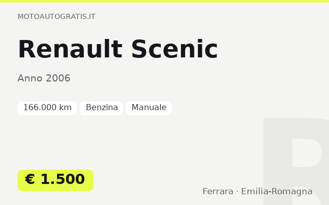 Renault Scenic