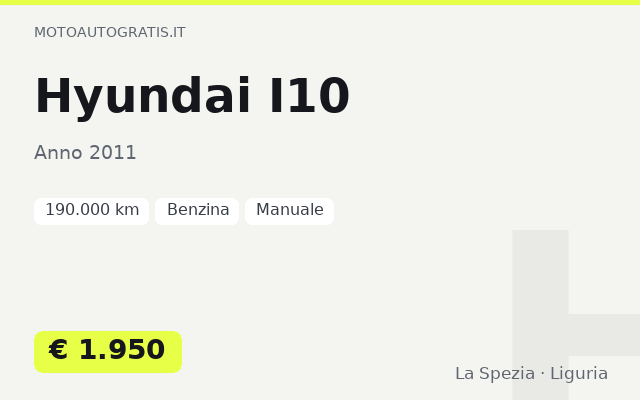 Hyundai I10