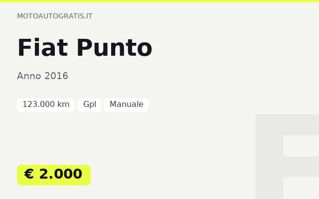 Fiat Punto