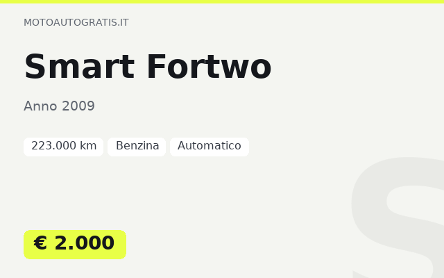 Smart Fortwo