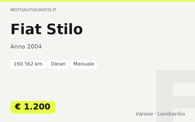 Fiat Stilo