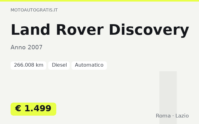 Land Rover Discovery