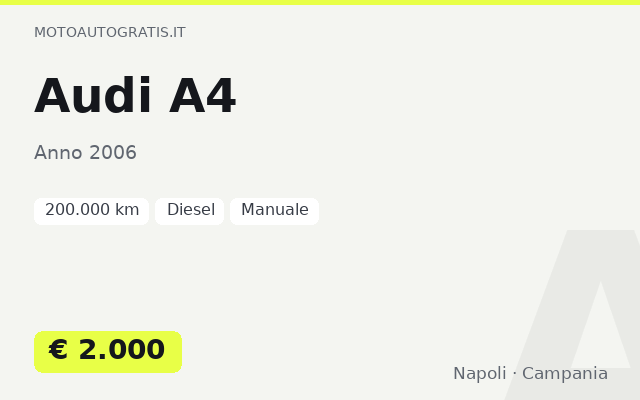 Audi A4