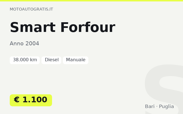 Smart Forfour