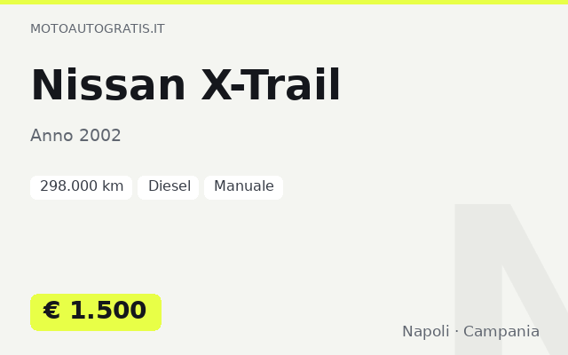 Nissan X-Trail