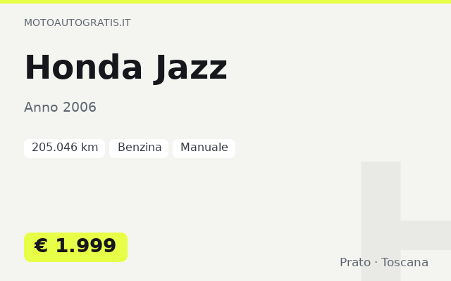 Honda Jazz