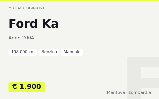 Ford Ka