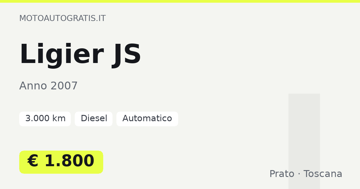 Ligier JS