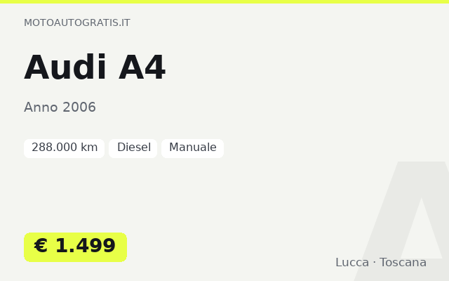 Audi A4