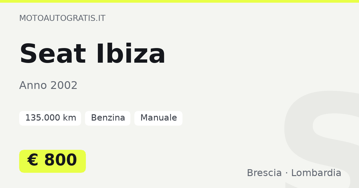 Seat Ibiza