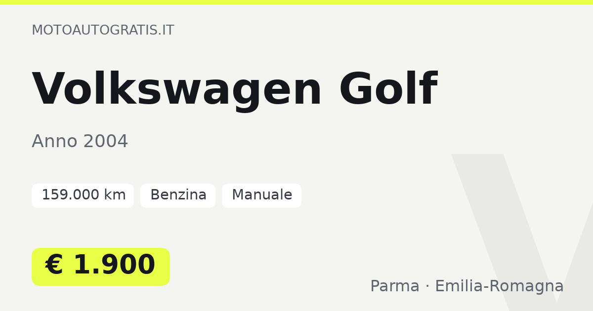 Volkswagen Golf