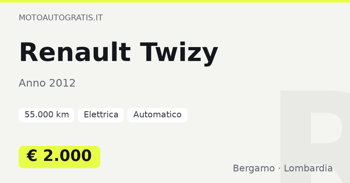 Renault Twizy
