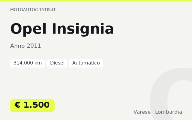Opel Insignia