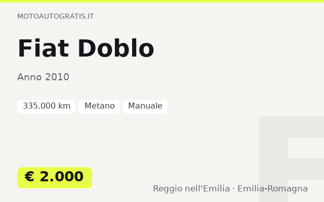 Fiat Doblo