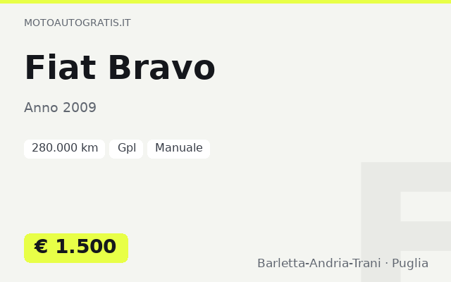Fiat Bravo