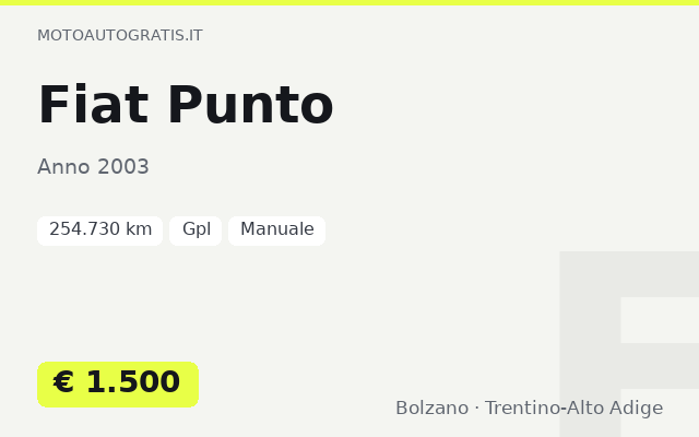 Fiat Punto