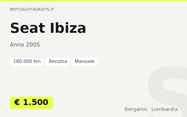 Seat Ibiza