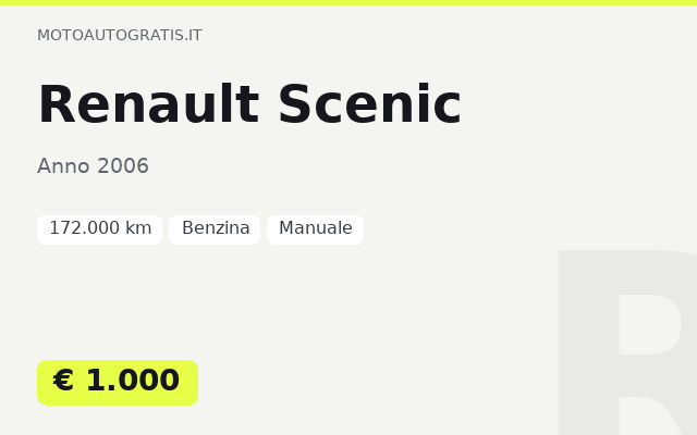 Renault Scenic