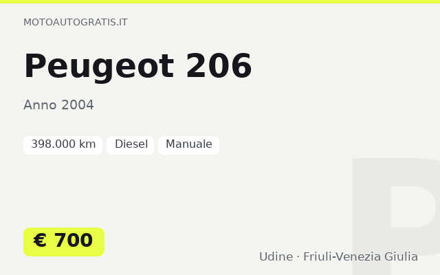 Peugeot 206