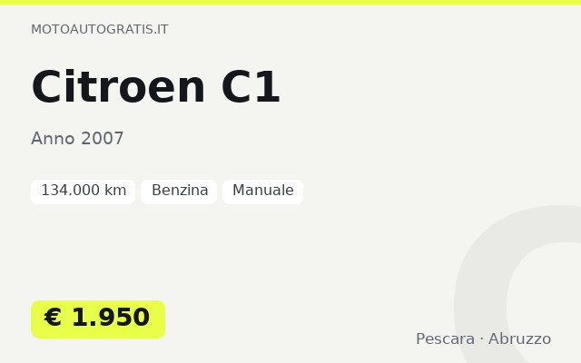 Citroen C1