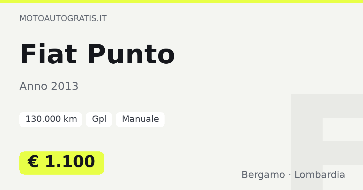 Fiat Punto
